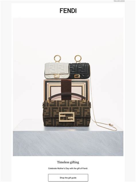 fendi mother's day|Fendi online shopping.